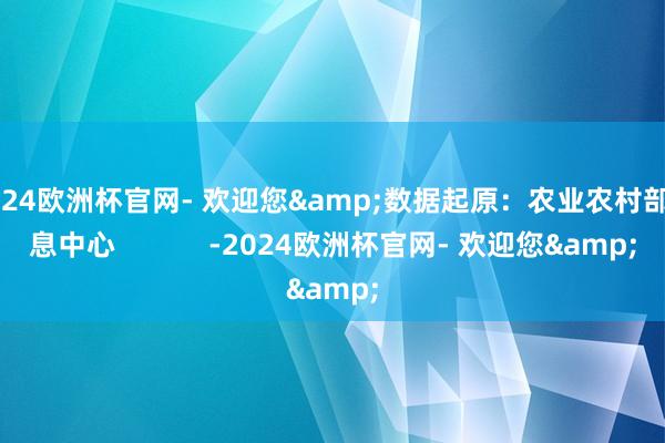 2024欧洲杯官网- 欢迎您&数据起原：农业农村部信息中心            -2024欧洲杯官网- 欢迎您&